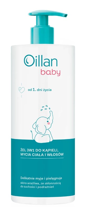 Baby Żel 3w1 do kąpieli, mycia ciała i włosów