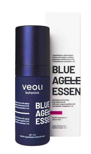 Blue Angeless Essence, serum wypełniająco-ujędrniające z peptydami