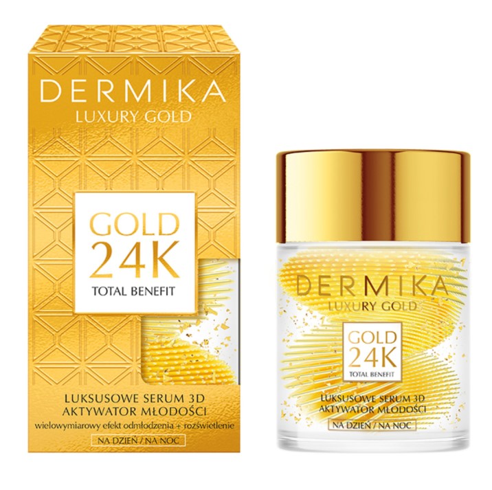 Luxury Gold Luksusowe Serum 3D Aktywator Młodości