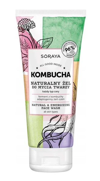 Kombucha Naturalny Żel do Mycia Twarzy