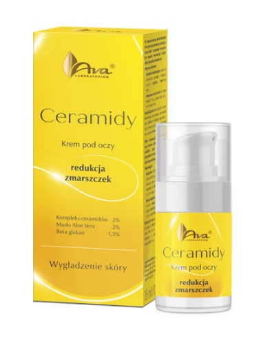 Ceramidy Krem pod Oczy Redukcja Zmarszczek