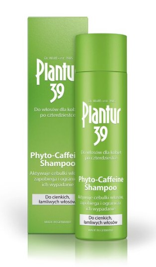 39 Phyto-Caffeine Szampon do Włosów Cienkich i Łamliwych
