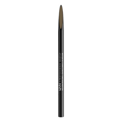 Карандаш для бровей NYX Professional Makeup Precision Brow со щёточкой, оттенок 02 Taupe — фото 2