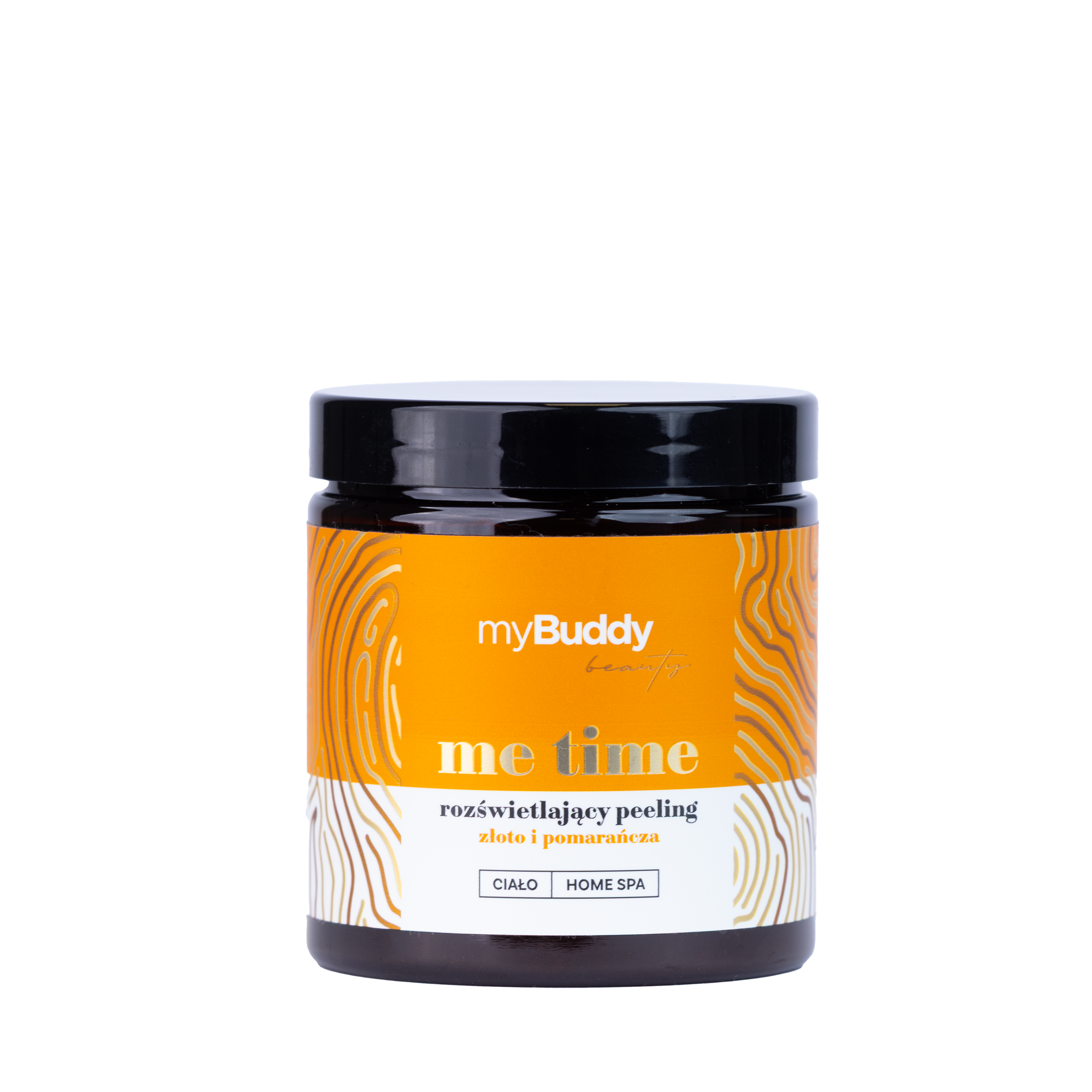 me time Rozświetlający Peeling do Ciała Złoto i Pomarańcza