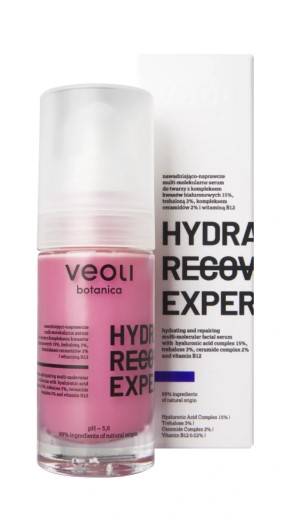 Hydra Recovery Expert Nawadniająco-Naprawcze Multi-Molekularne Serum do Twarzy
