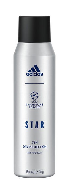 Uefa Champions League Star Antyperspirant w Sprayu dla Mężczyzn