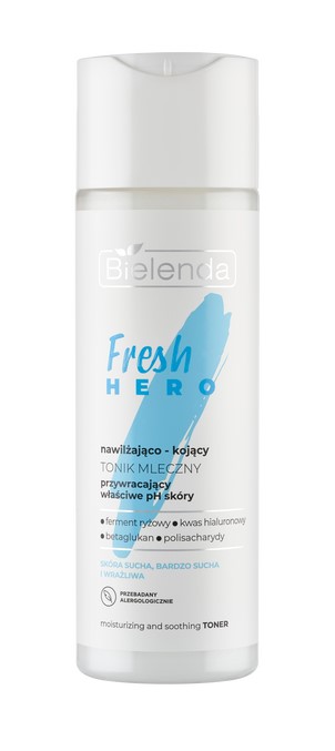 Fresh Hero Nawilżająco-Kojący Tonik Mleczny