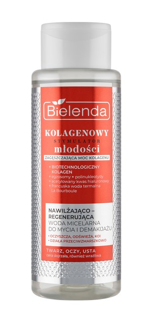 Kolagenowy Stymulator Młodości Nawilżająco-Regenerująca Woda Micelarna