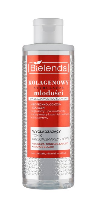 Kolagenowy Stymulator Młodości Wygładzający Tonik Przeciwzmarszczkowy