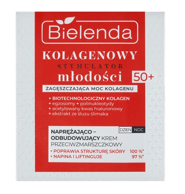 Kolagenowy Stymulator Młodości Naprężająo-Odbudowujący Krem Przeciwzmarszczkowy 50+