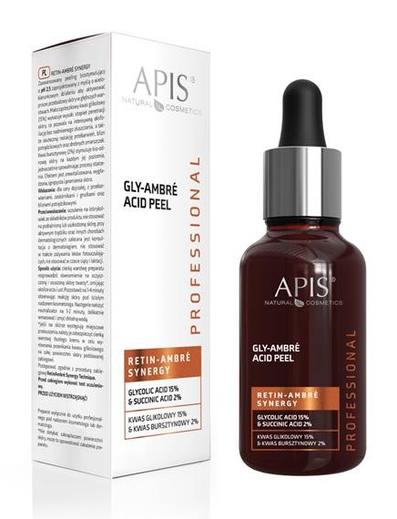 Retin-Ambre Synergy Peeling z Kwasem Glikolowym 15% i Kwasem Bursztynowym 2%