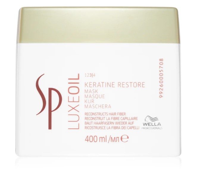 SP Luxe Oil Keratin Restore Keratynowa Maska do Włosów