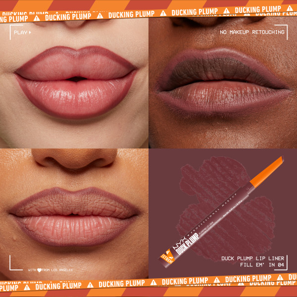 Карандаш для губ NYX Professional Makeup Duck Plump Plumping Lip Liner, с эффектом объёма, оттенок 04 Fill Em' In, 0,33 г — фото 6