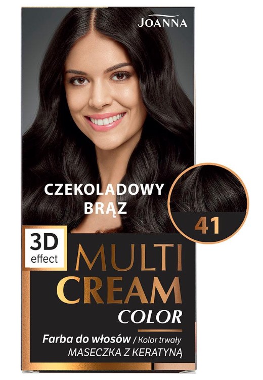 Multi Cream Color Farba do Włosów 41 Czekoladowy Brąz