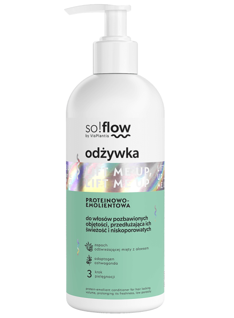 Proteinowo-Emolientowa Odżywka do Włosów Pozbawionych Objętości