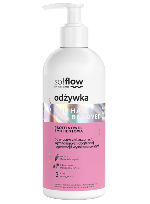 Proteinowo-Emolientowa Odżywka do Włosów Zniszczonych