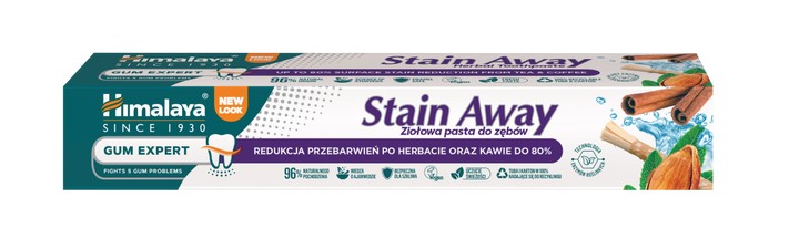 Since 1930 Stain Away Gum Expert Ziołowa Pasta do Zębów Przeciw Przebarwieniom