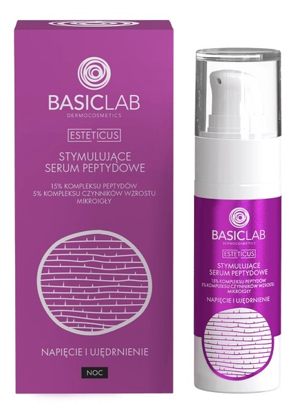Esteticus Stymulujące Serum Peptydowe Napięcie i Ujędrnienie