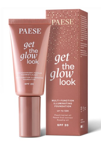 Podkład rozświetlający Get The Glow Look (4W Medium beige)