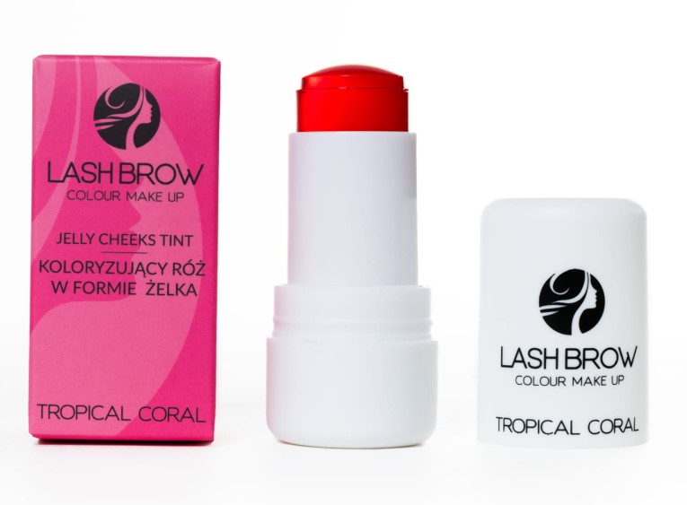 Jelly Cheeks Tint wielofunkcyjny kosmetyk do makijażu oczu, ust i twarzy odcień Tropical Coral