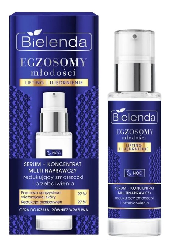 Egzosomy Młodości Serum-Koncentrat Multi Naprawczy Redukujący Zmarszczki i Przebarwienia