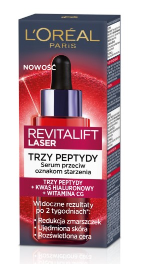 L'Oreal Revitalift Laser serum z 3 peptydami