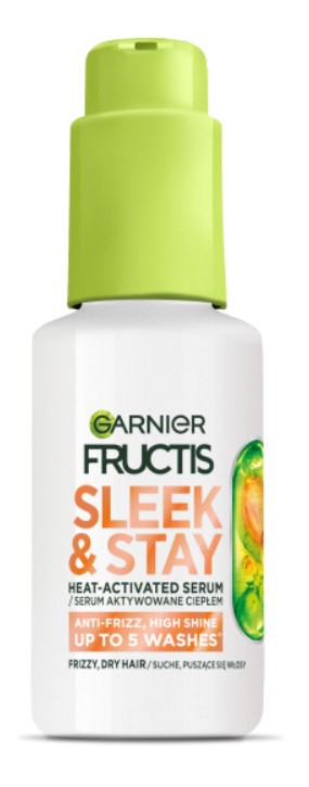 Fructis Sleek & Stay Serum do Włosów Aktywowane Ciepłem