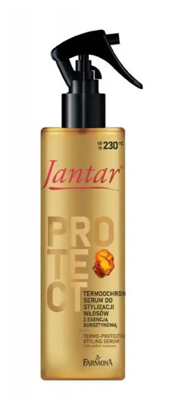 Jantar Termoochronne Serum do stylizacji włosów z esencją bursztynową