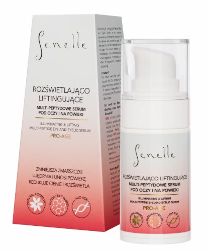 Rozświetlająco-Liftingujące Multi-Peptydowe Serum pod Oczy i na Powieki