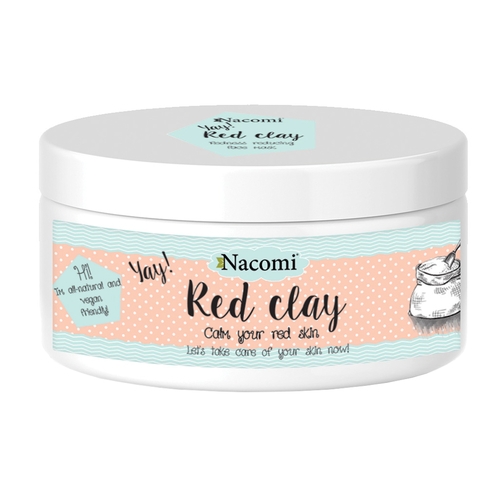 Red Clay – czerwona glinka do twarzy do cery naczynkowej