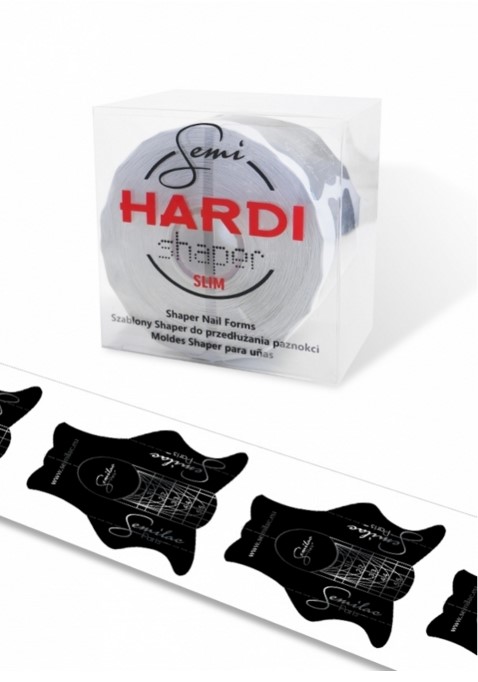 Szablony do przedłużania paznokci Semi HARDI Shaper SLIM -