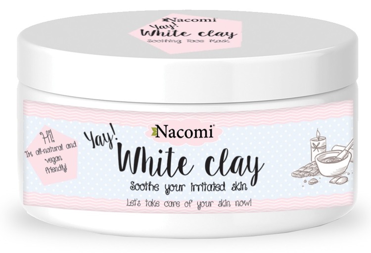 Biała Glinka do Twarzy Kaolin