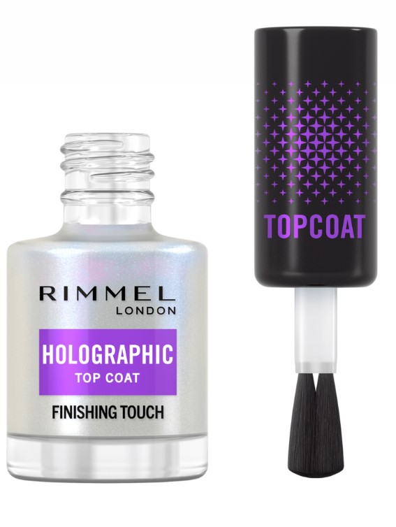 Holographic Nail Polish Top Coat