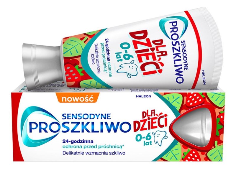 Proszkliwo Pasta do Zębów dla Dzieci 0-6 Lat