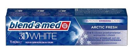 3D White Pasta do Zębów Arctic Fresh