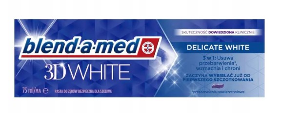 3D White Pasta do Zębów Delicate White
