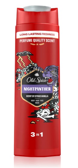 Żel pod Prysznic 3w1 Nightpanther