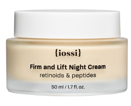 Firm and Lift Night Cream, retinol & peptides