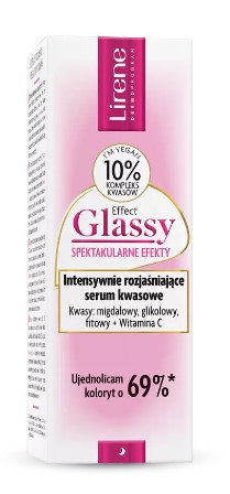 Effect Glassy Intensywnie Rozjaśniające Serum Kwasowe