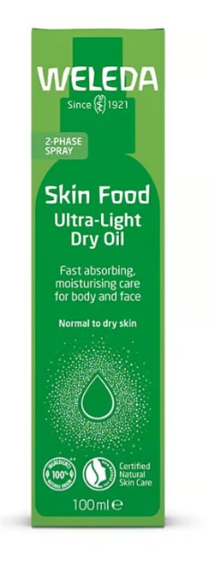skin food ultra lekki suchy olejek do ciała i twarzy