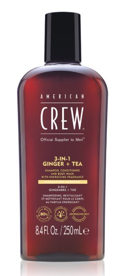 Ginger Tea 3w1 Szampon Odżywka i Żel pod Prysznic w Jednym