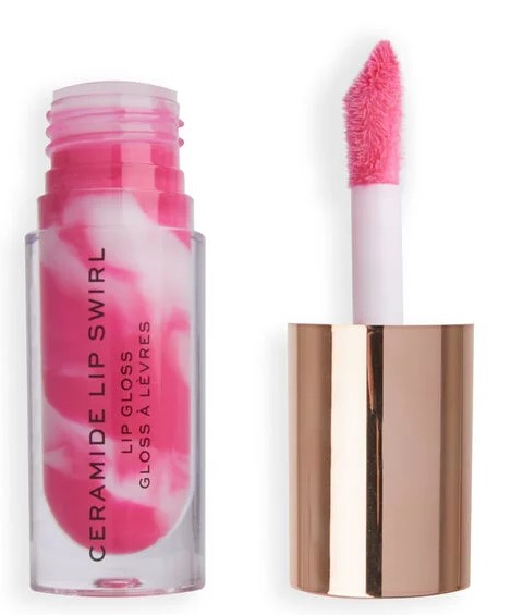 Ceramide Swirl nawilżający błyszczyk do ust odcień Berry Pink