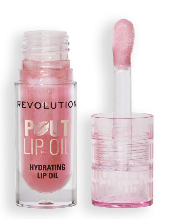 Pout Lip Oil Glam Pink Shimmer