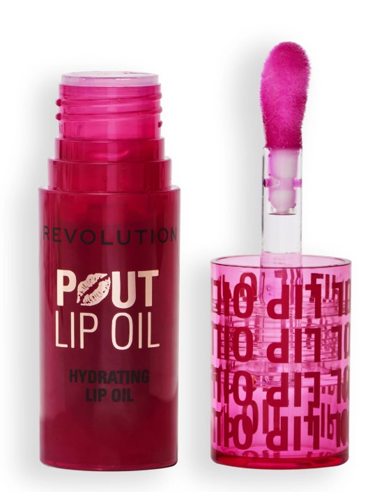 Pout Lip Oil Cherry Red