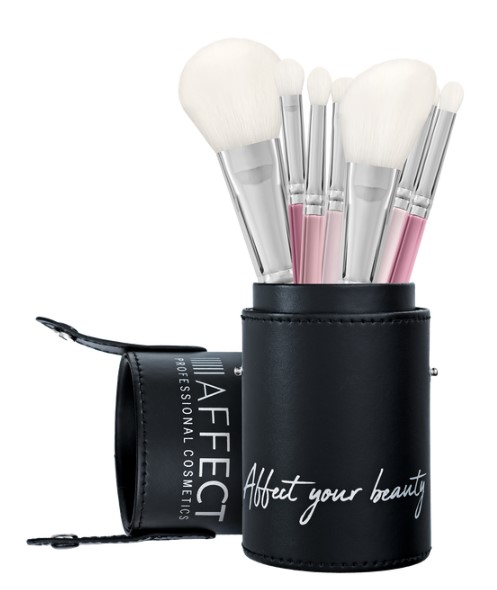 Your Beauty Zestaw 7 Pędzli do Makijażu z Tubą