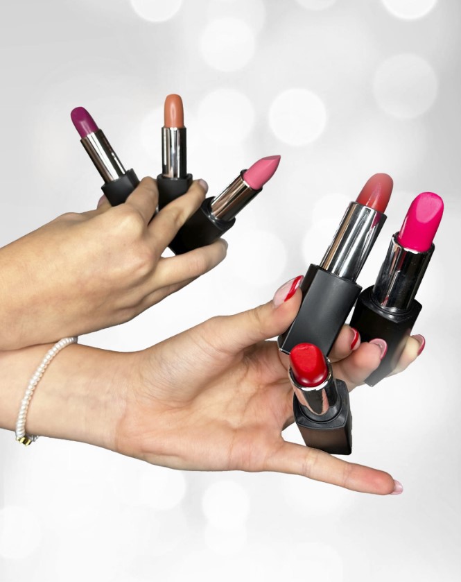 Помада Affect Satin Lipstick, сатиновая, увлажняющая, оттенок Paradise, 4,1 г — фото 4