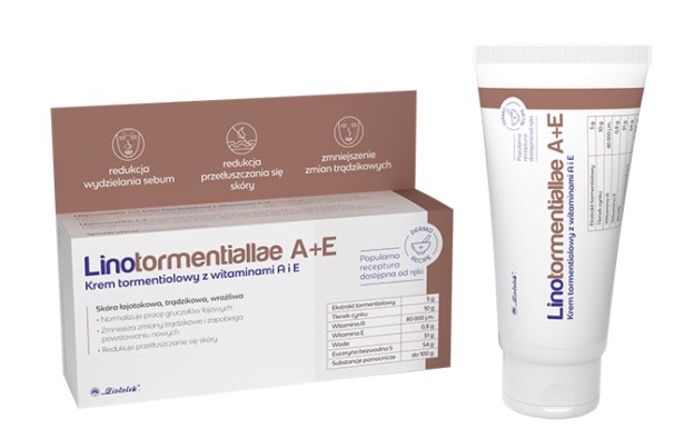 Linotormentiallea A+E Krem Tormentiolowy z Witaminami A i E