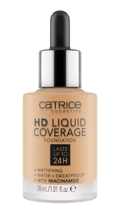 HD Liquid Coverage Płynny Podkład Kryjący 035 Natural Beige