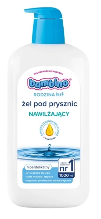 Rodzina Nawilżający Żel pod Prysznic