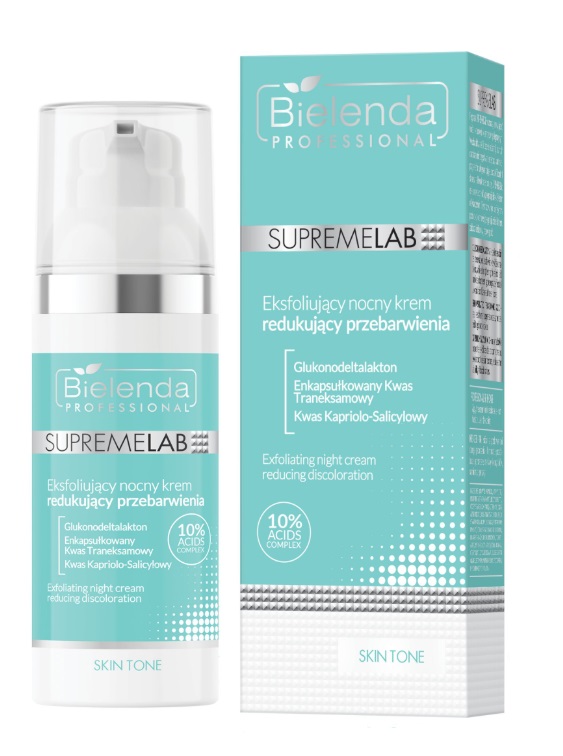 SKIN TONE Exfoliating Night Cream Red